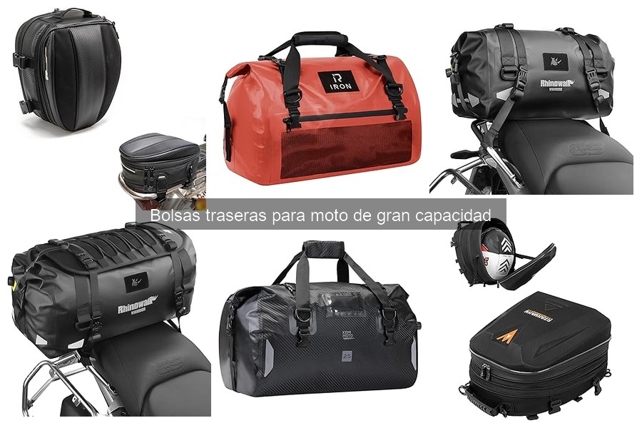 Comparativa: Bolsa Trasera vs Alforjas para Moto