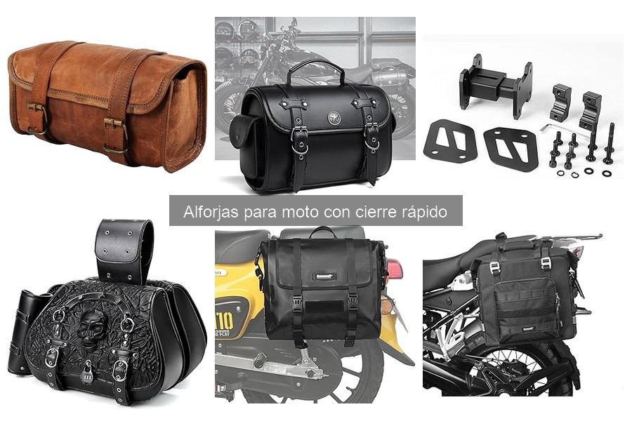 Comparativa de Alforjas para Moto con Cierre Rápido