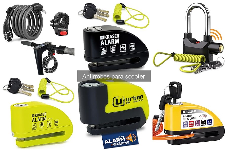 Comparativa de Antirrobos para Scooter: Mejores Marcas 2023