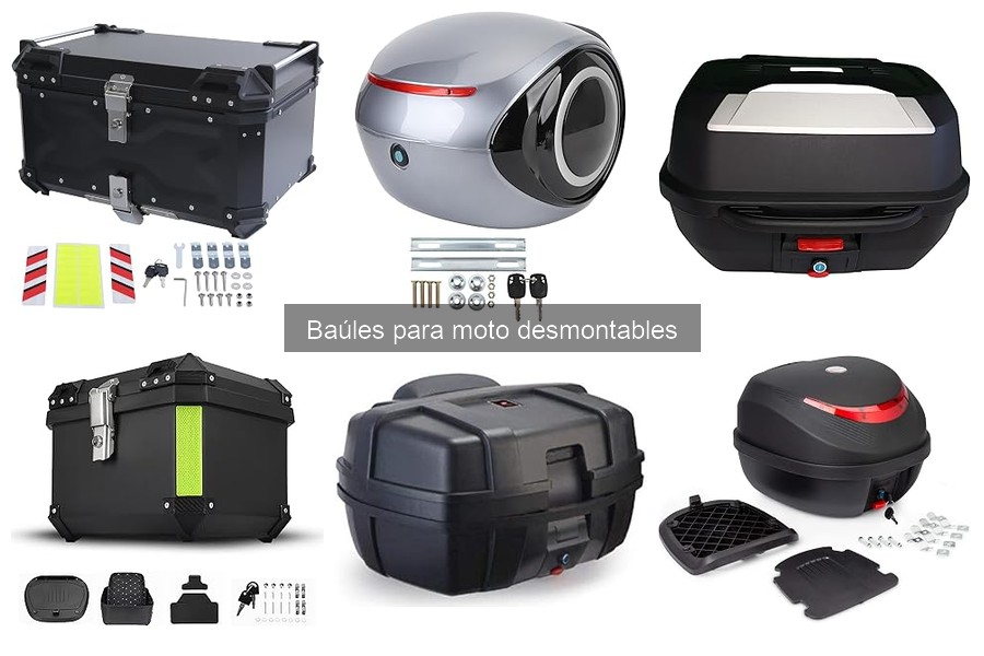 Comparativa de Baúles Desmontables para Moto: Calidad y Precios