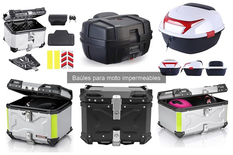 Comparativa de Baúles Impermeables para Moto en 2023