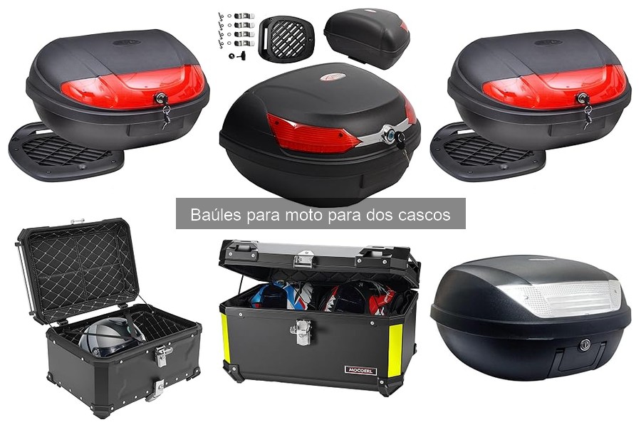 Comparativa de Baúles para Moto: GIVI, Mlink y vidaXL