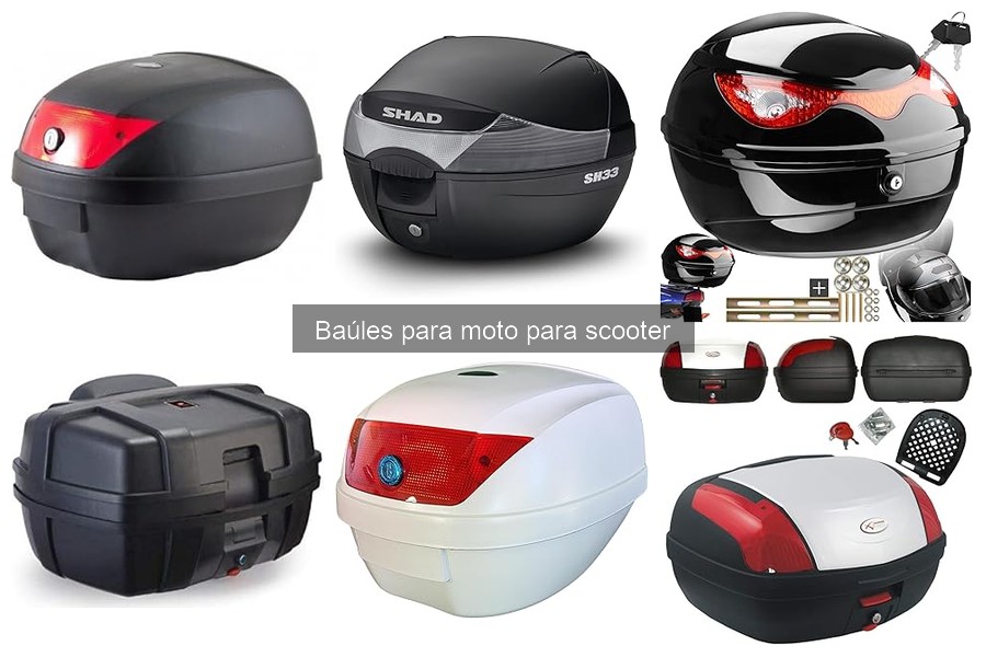 Comparativa de Baúles Rígidos vs. Blandos para Scooter