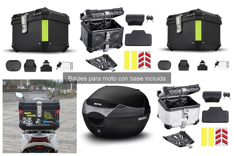 Comparativa de Baúles Rígidos y Blandos para Moto