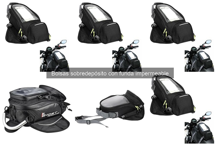 Comparativa de Bolsas Sobredepósito Impermeables para Moto