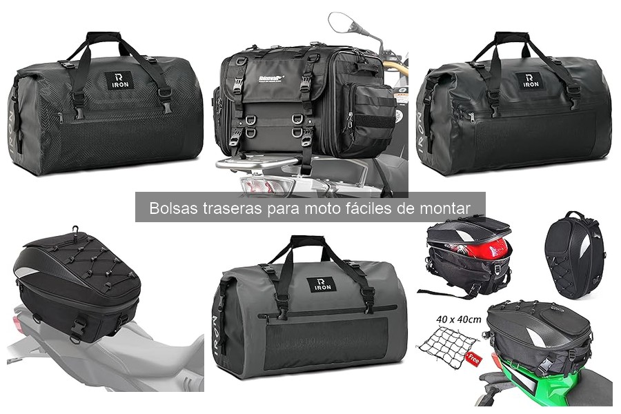 Comparativa de Bolsas Traseras para Moto: Calidad y Precio