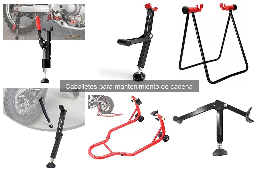 Comparativa de caballetes domésticos y profesionales para motos