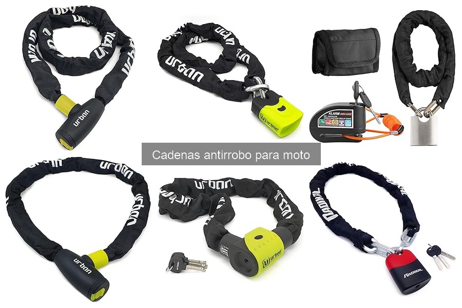 Comparativa de Cadenas Antirrobo para Moto: Marcas y Modelos