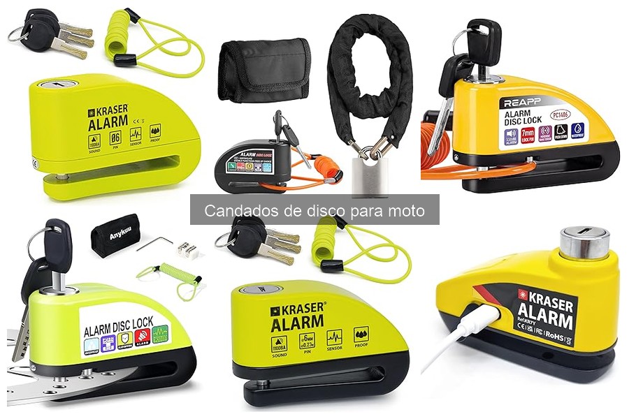 Comparativa de Candados de Disco para Moto: URBAN vs KRASER