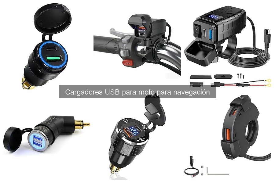 Comparativa de cargadores USB para moto: Mejores opciones 2023