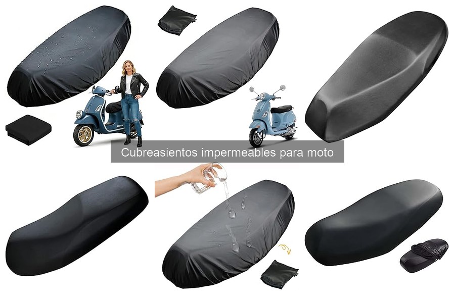 Comparativa de cubreasientos impermeables para moto