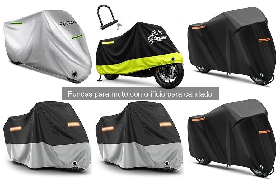 Comparativa de Fundas para Moto con Orificio para Candado