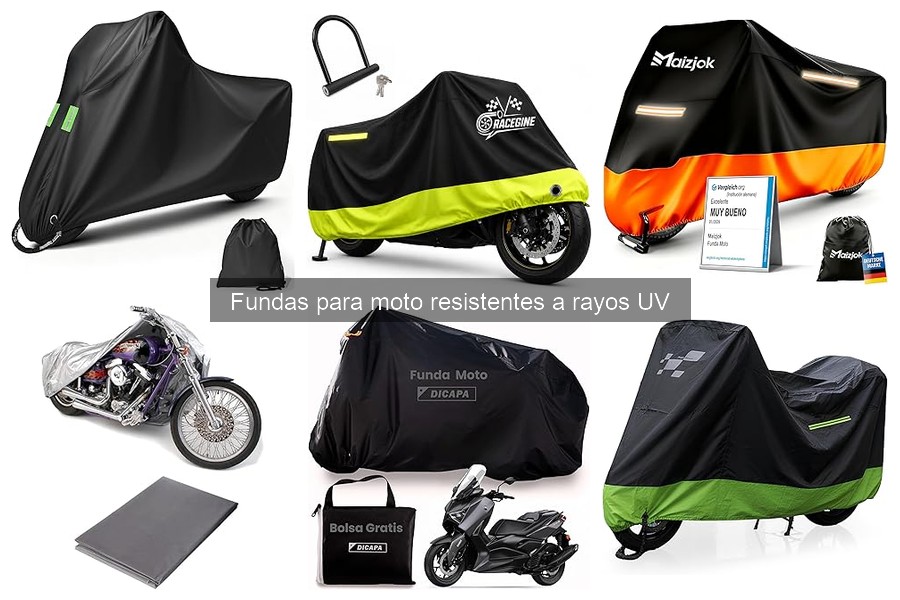 Comparativa de Fundas para Moto Resistente a Rayos UV