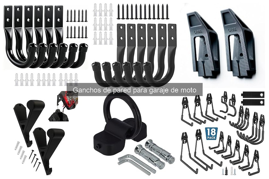 Comparativa de Ganchos de Pared para Moto: Marcas y Precios