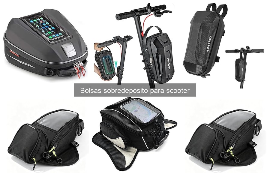 Comparativa de las Mejores Bolsas Sobredépósito para Scooter 2023