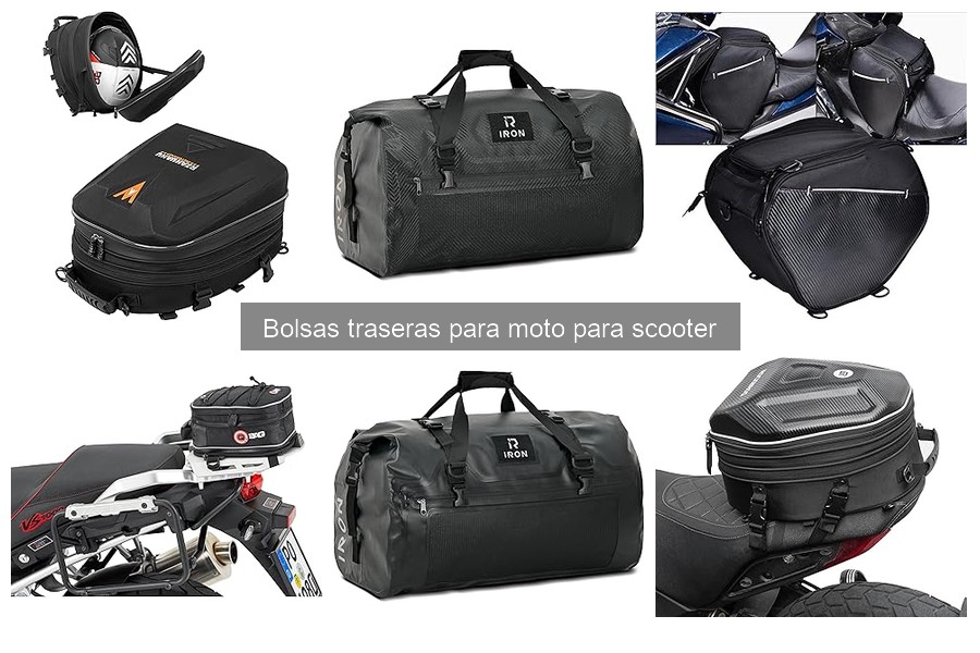 Comparativa de las Mejores Bolsas Traseras para Scooter
