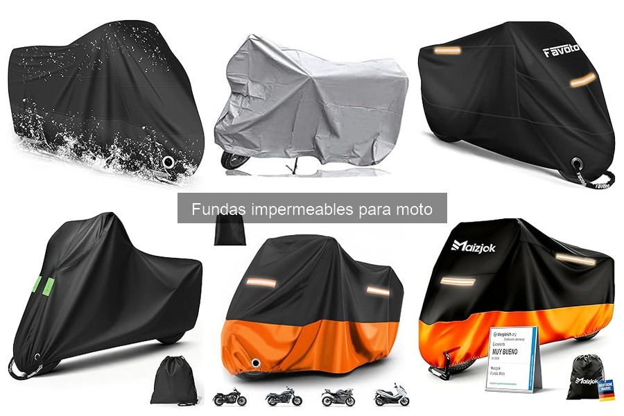Comparativa de las mejores fundas impermeables para moto