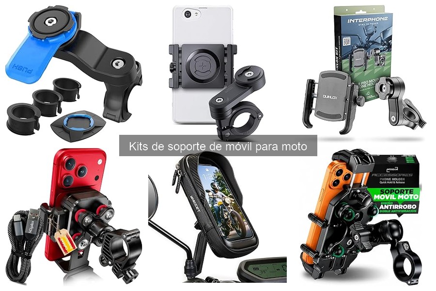 Comparativa de los Mejores Kits de Soporte de Móvil para Moto