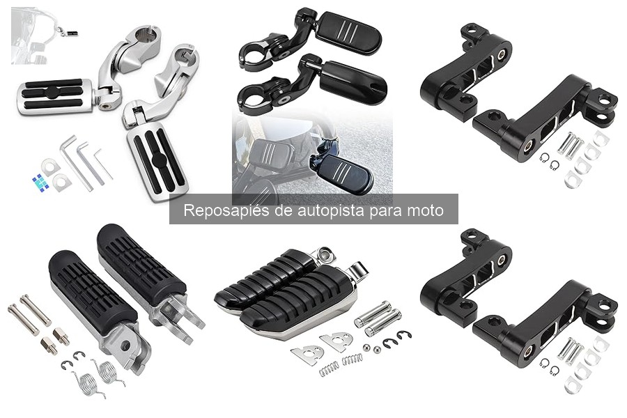 Comparativa de los Mejores Reposapiés de Autopista para Moto