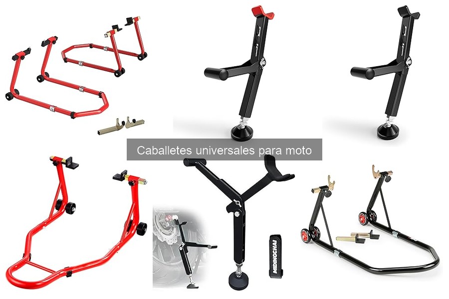 Comparativa de precios de caballetes universales para moto