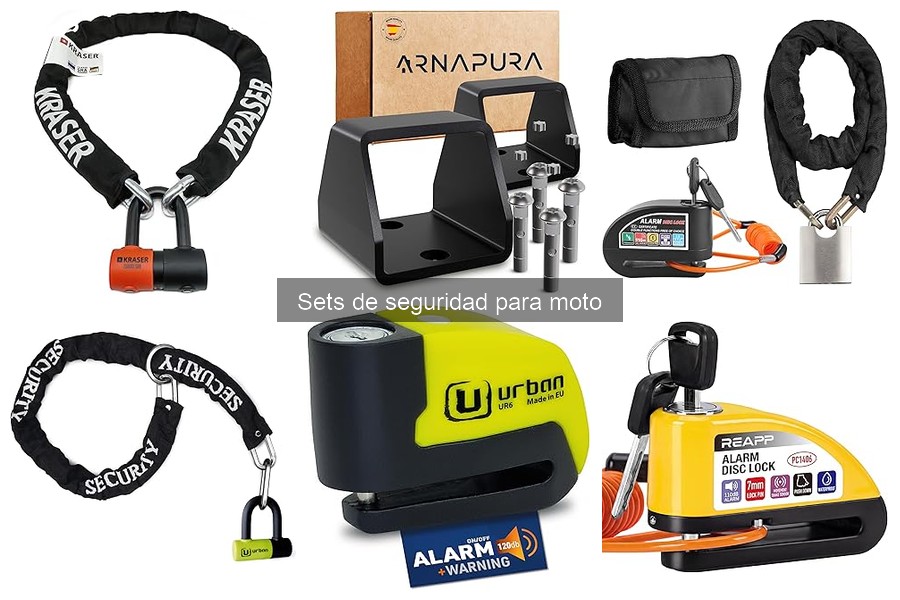 Comparativa de Sets de Seguridad para Moto “All-in-One”