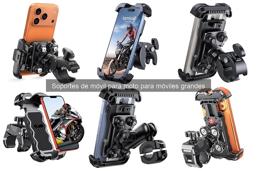 Comparativa de Soportes de Móvil para Moto: Manillar vs Depósito