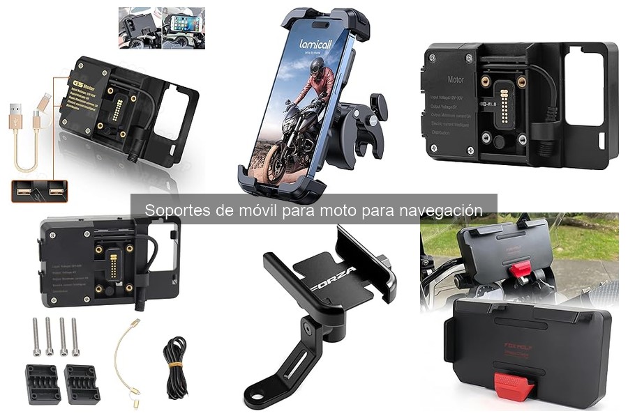 Comparativa de Soportes de Móvil para Moto: Mejores Marcas