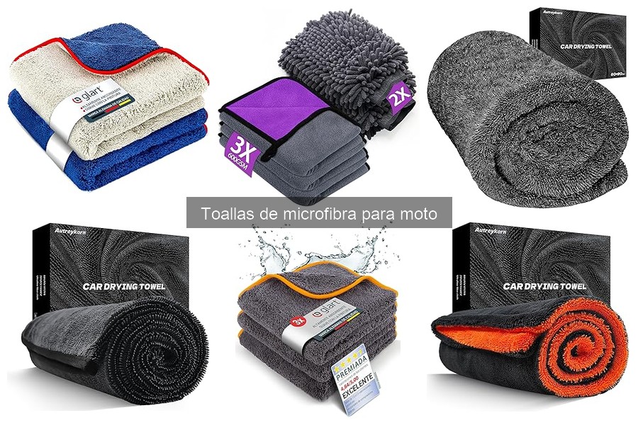 Comparativa de Toallas de Microfibra para Moto: Mejores Marcas