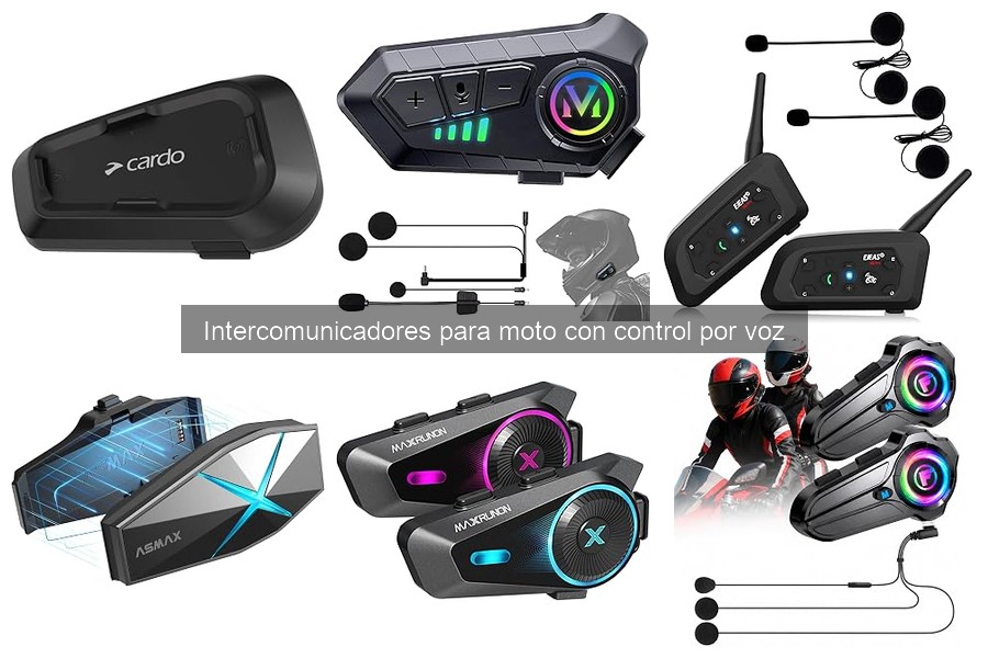 Comparativa: Intercomunicadores con y sin control por voz