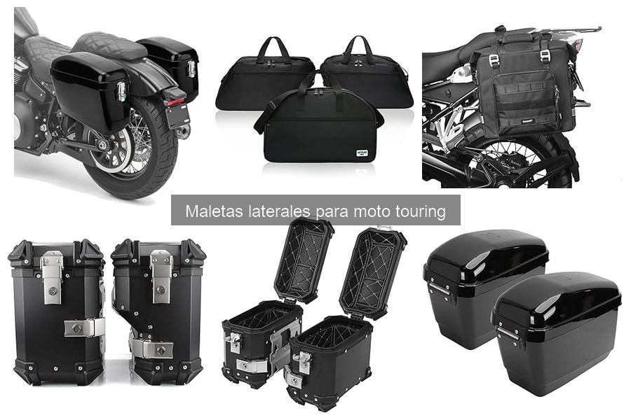 Comparativa: ¿Maletas laterales o traseras para moto touring?