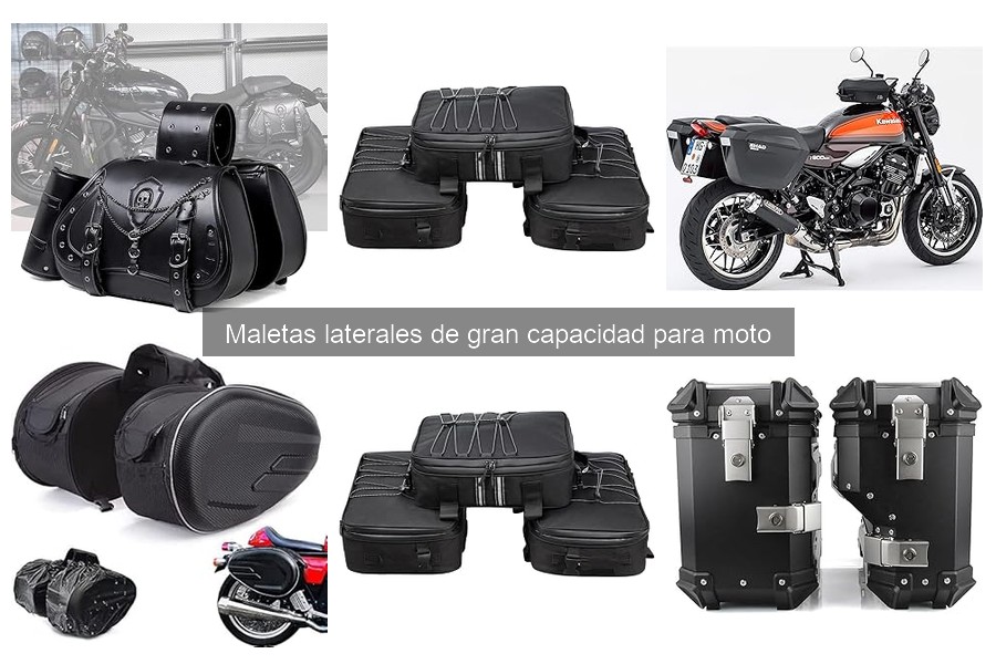 Comparativa: Maletas Laterales vs. Top Case para Moto