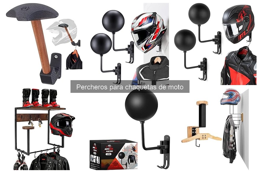 Comparativa: Percheros de Pared vs. de Pie para Chaquetas de Moto