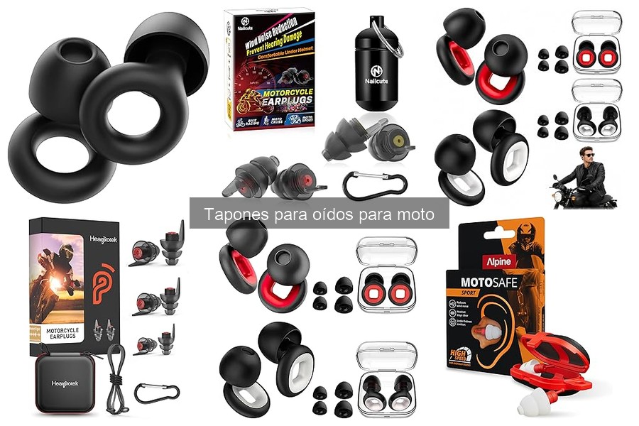 Comparativa: Tapones de espuma vs. silicona para moto