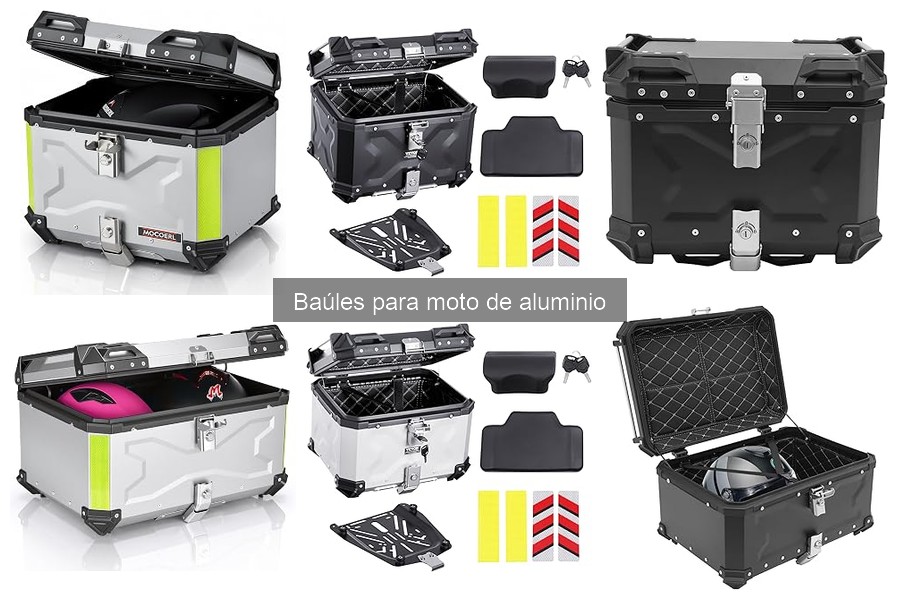 Conoce los Baúles para Moto de Aluminio: Características y Beneficios