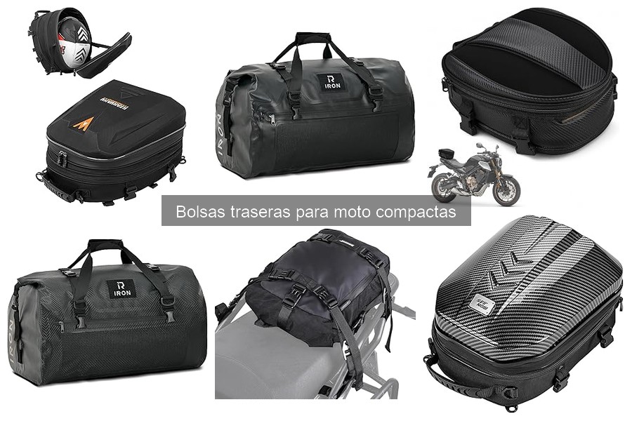 Consejos de seguridad para usar bolsas traseras en moto
