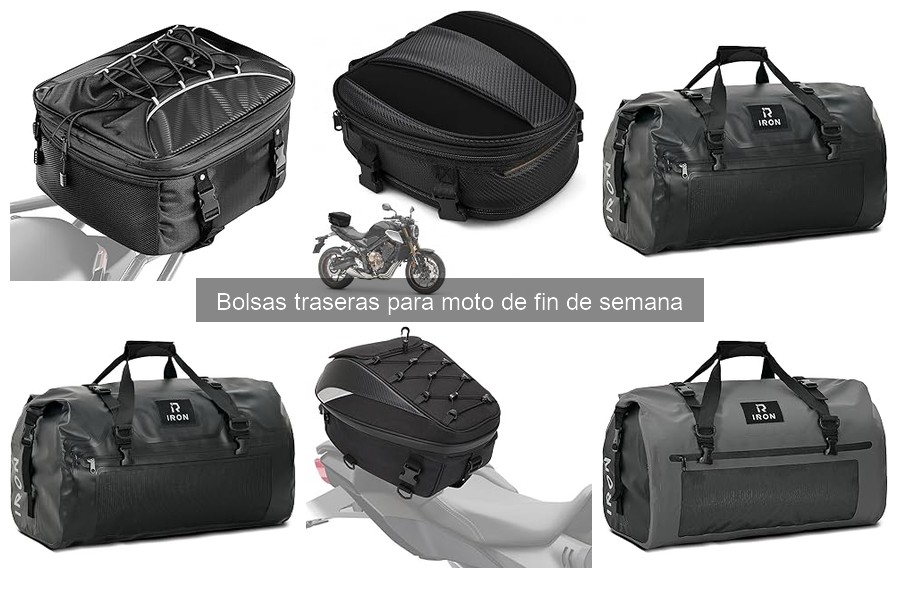 Consejos para Cargar Correctamente una Bolsa Trasera en Moto