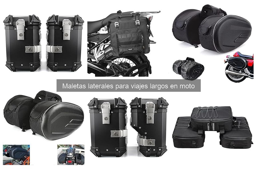 Consejos para evitar la caída de maletas laterales en moto
