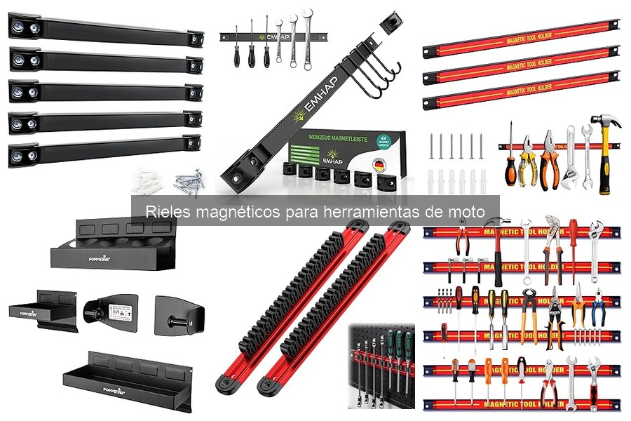 ¿Cuánto cuestan los rieles magnéticos para herramientas de moto?