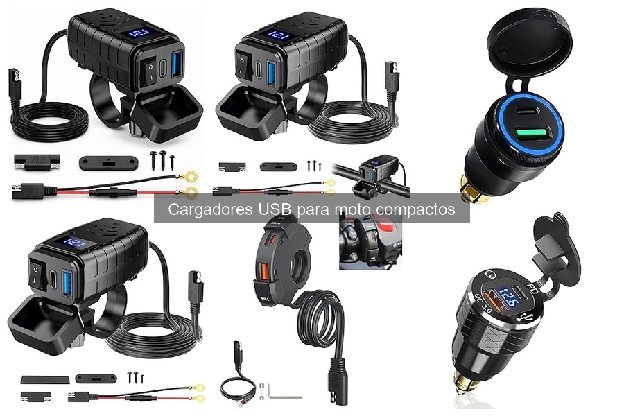 Desventajas de Cargadores USB Compactos para Moto
