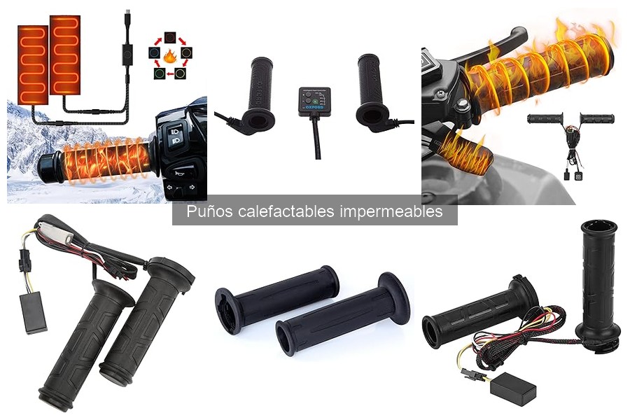 Diferencias entre puños calefactables impermeables y no impermeables