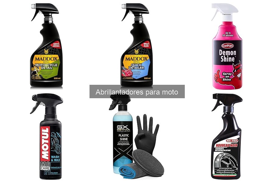 Dónde comprar abrillantadores para moto: opciones y ventajas