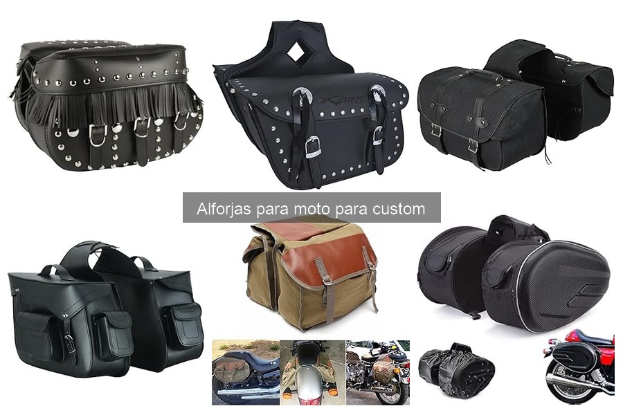 Dónde comprar alforjas para moto custom: ¡mejores opciones!
