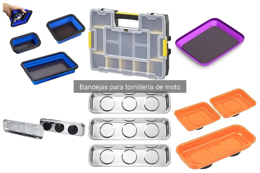 Dónde comprar bandejas para tornillería de moto fácilmente