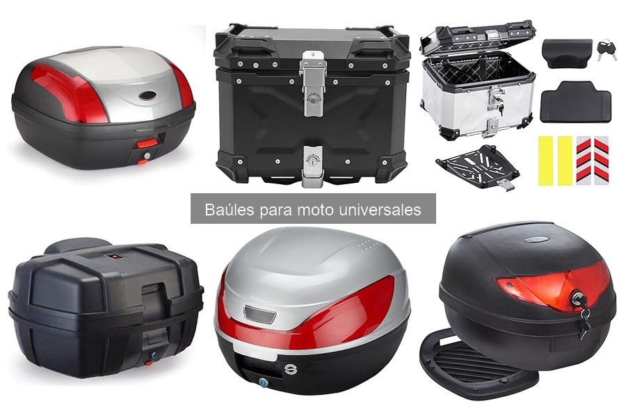 Dónde comprar baúles para moto universales: guías y ofertas