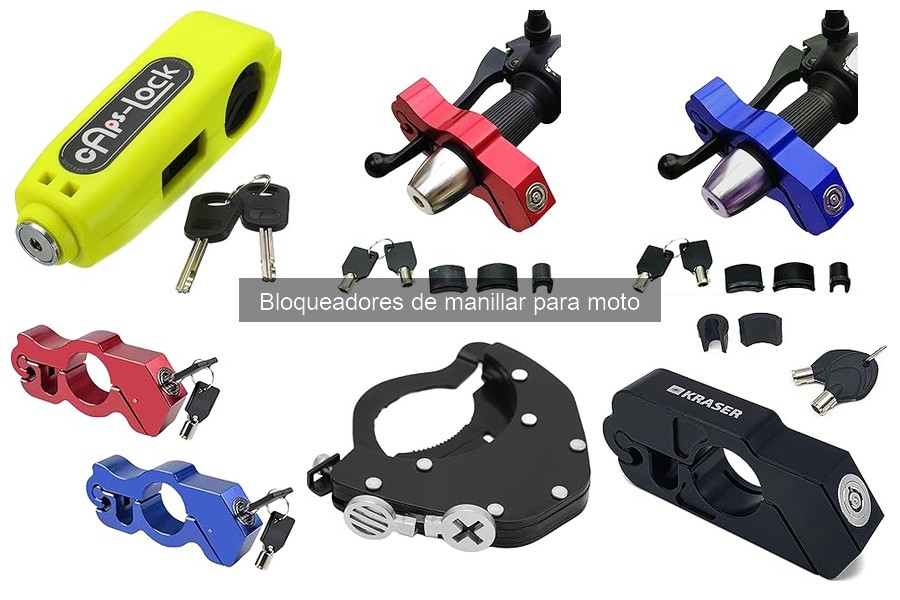 Dónde comprar bloqueadores de manillar para moto
