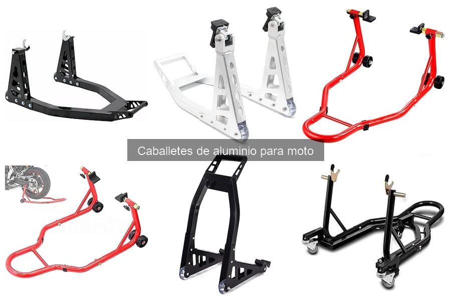 Dónde comprar caballetes de aluminio para moto a buen precio