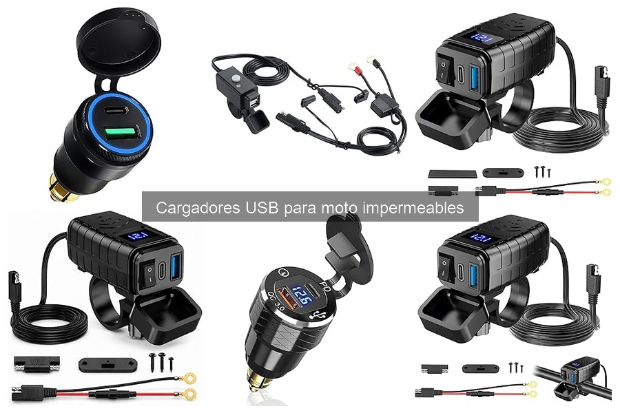 Dónde comprar cargador USB impermeable para moto