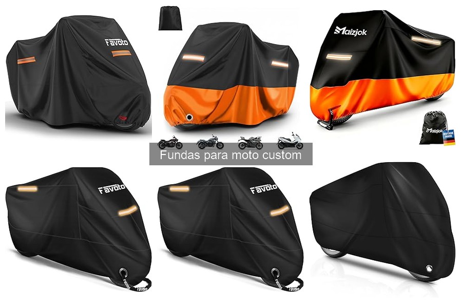 Dónde comprar fundas para motos custom: mejores opciones
