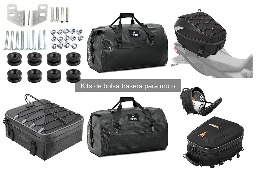 Dónde comprar kits de bolsa trasera para moto fácilmente