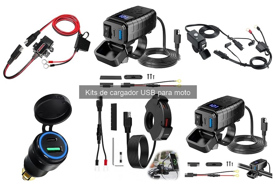 Dónde comprar kits de cargador USB para moto a buen precio